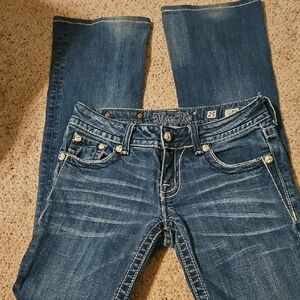 Miss Me Women's  Blue Boot Cut Jeans